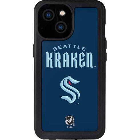NHL Seattle Kraken Script iPhone 13 Mini Waterproof Case