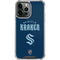 NHL Seattle Kraken Script iPhone 13 Pro Max Clear Case