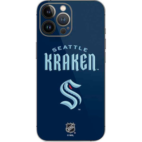 NHL Seattle Kraken Script iPhone 13 Pro Max Skin