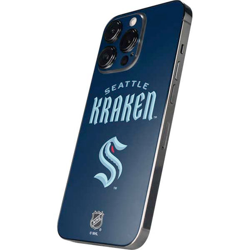 NHL Seattle Kraken Script iPhone 13 Pro Max Skin