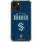 NHL Seattle Kraken Script iPhone 14 Plus Clear Case