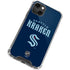 NHL Seattle Kraken Script iPhone 14 Plus Clear Case