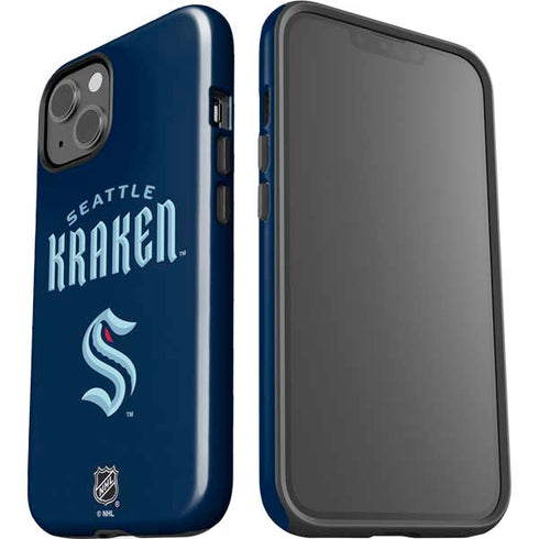 NHL Seattle Kraken Script iPhone 15 Impact Case