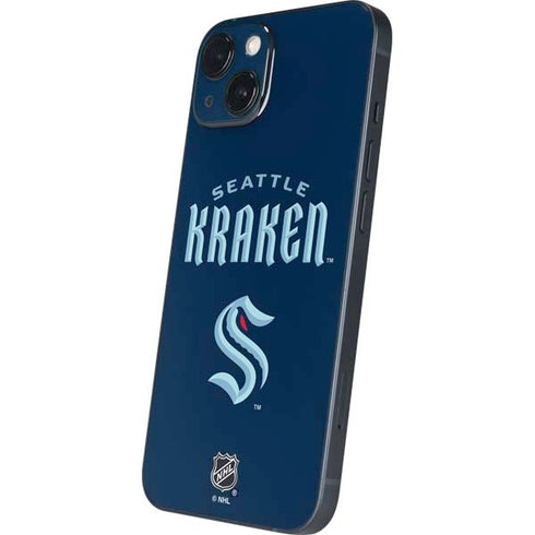 NHL Seattle Kraken Script iPhone 14 Plus Skin