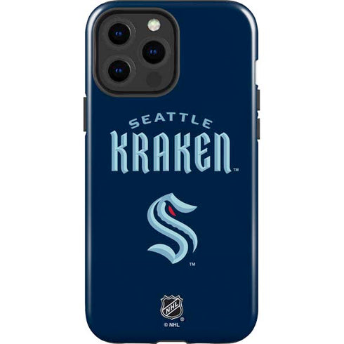 NHL Seattle Kraken Script iPhone 15 Pro Max Impact Case