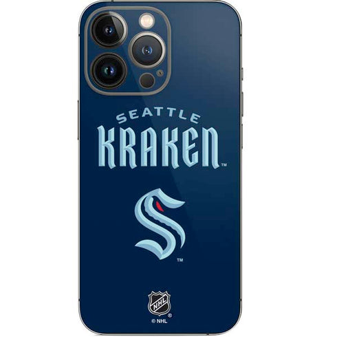 NHL Seattle Kraken Script iPhone 15 Pro Skin