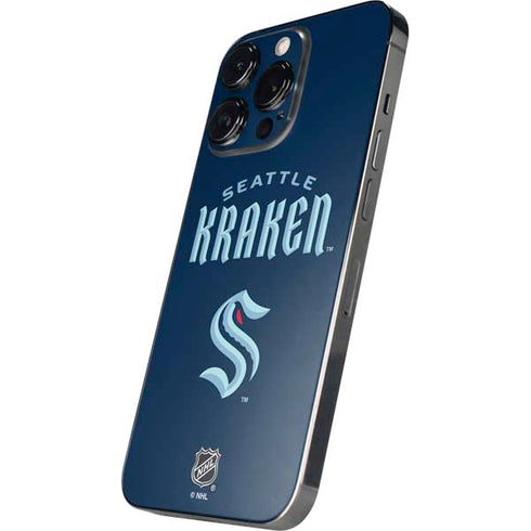 NHL Seattle Kraken Script iPhone 14 Pro Skin