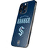 NHL Seattle Kraken Script iPhone 14 Pro Skin