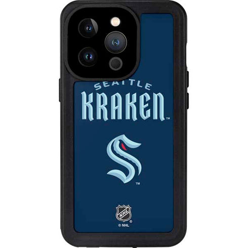 NHL Seattle Kraken Script iPhone 14 Pro Waterproof Case