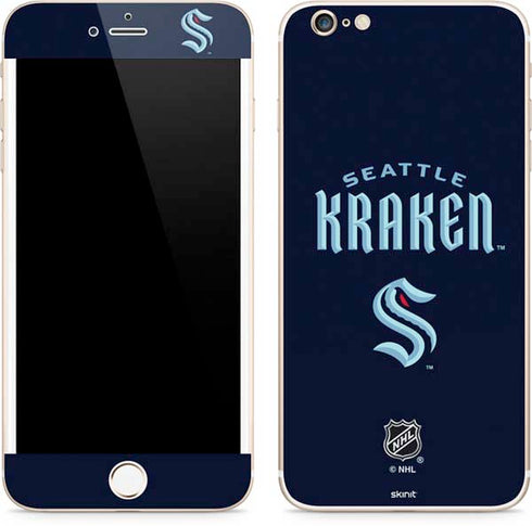 NHL Seattle Kraken Script iPhone 6/6s Plus Skin
