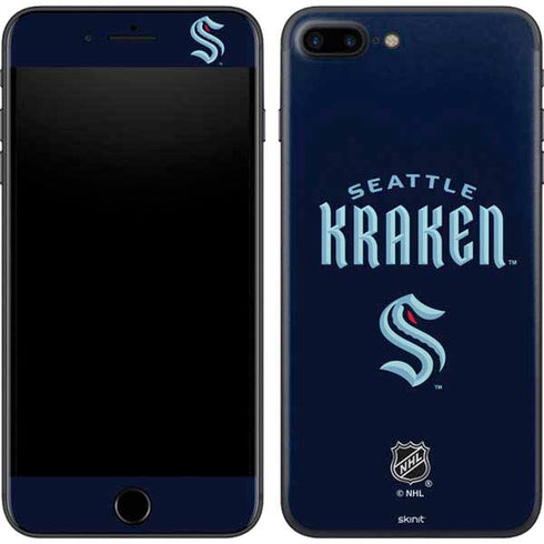NHL Seattle Kraken Script iPhone 8 Plus Skin