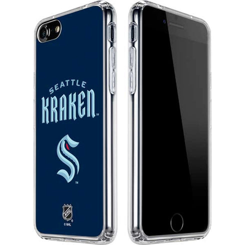 NHL Seattle Kraken Script iPhone SE (2nd & 3rd Gen) Clear Case