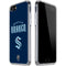 NHL Seattle Kraken Script iPhone SE (2nd & 3rd Gen) Clear Case