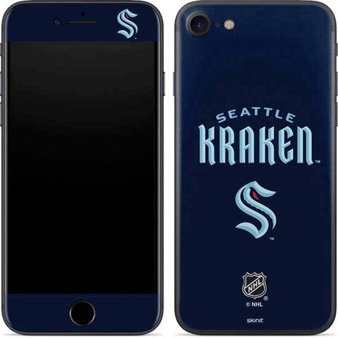 NHL Seattle Kraken Script iPhone SE (2nd & 3rd Gen) Skin