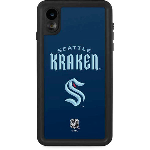NHL Seattle Kraken Script iPhone XR Waterproof Case
