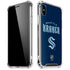 NHL Seattle Kraken Script iPhone XS Max Clear Case