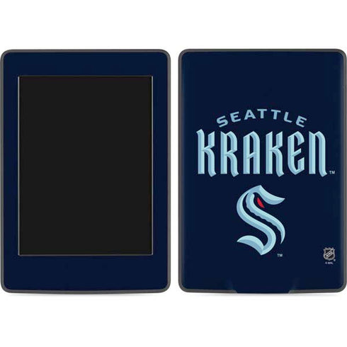 NHL Seattle Kraken Script Amazon Kindle Skin
