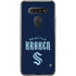 NHL Seattle Kraken Script LG K51/Q51 Clear Case