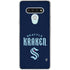 NHL Seattle Kraken Script LG Stylo 6 Clear Case