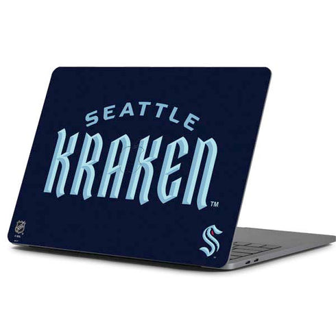 NHL Seattle Kraken Script Apple MacBook Pro 13-inch Skin