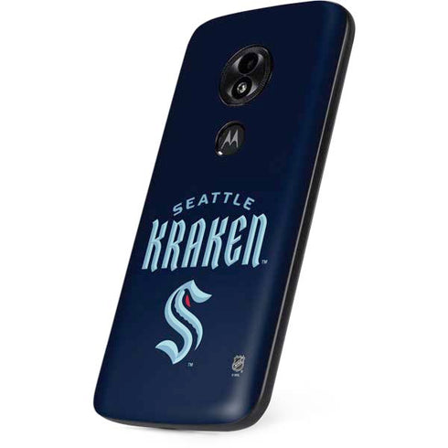 NHL Seattle Kraken Script Moto E5 Play Skin