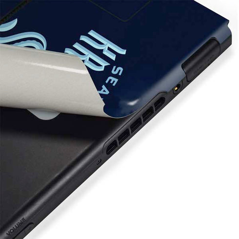 NHL Seattle Kraken Script Nintendo Switch Bundle Skin