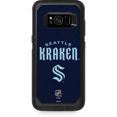 NHL Seattle Kraken Script Otterbox Commuter Galaxy Skin