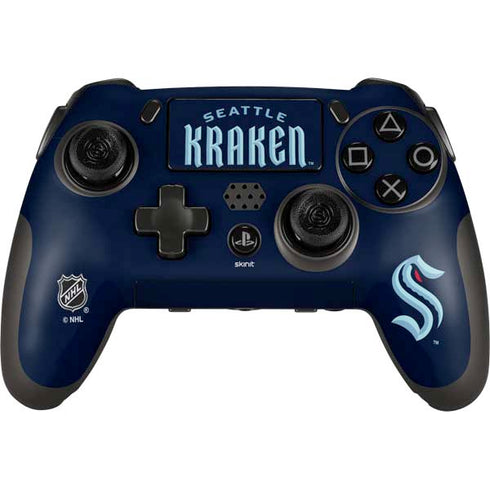 NHL Seattle Kraken Script PlayStation Scuf Vantage 2 Controller Skin