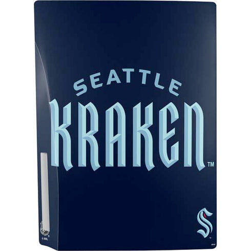 NHL Seattle Kraken Script PS5 Bundle Skin