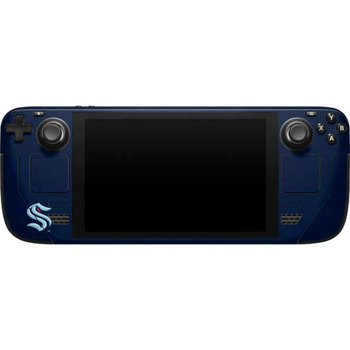 NHL Seattle Kraken Script Steam Deck Handheld Gaming Computer Skin