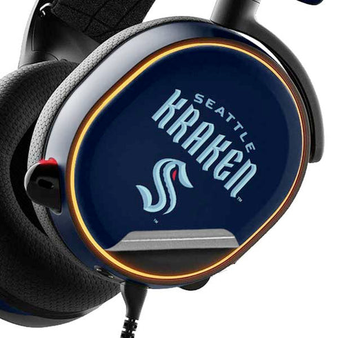 NHL Seattle Kraken Script SteelSeries Arctis 5 Skin