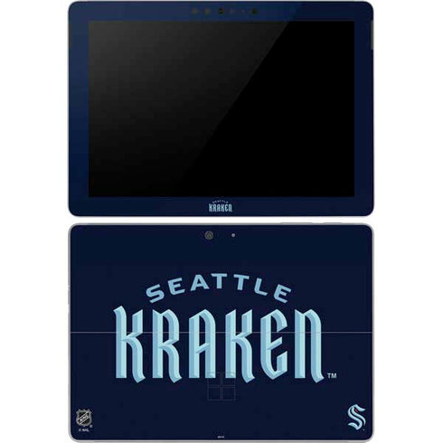 NHL Seattle Kraken Script Surface Go Skin