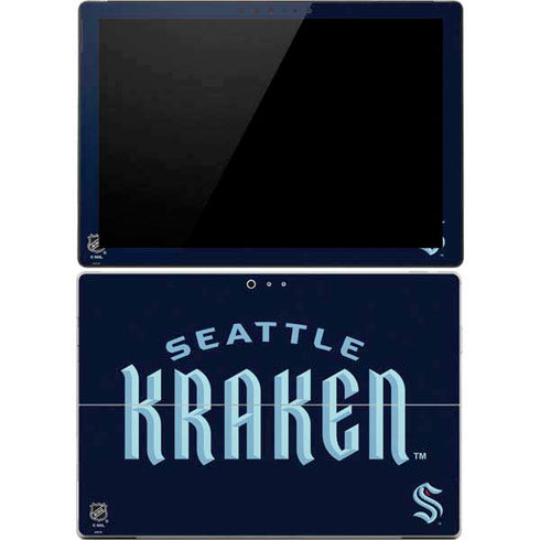 NHL Seattle Kraken Script Surface Pro 4 Skin
