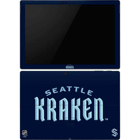 NHL Seattle Kraken Script Surface Pro 6 Skin
