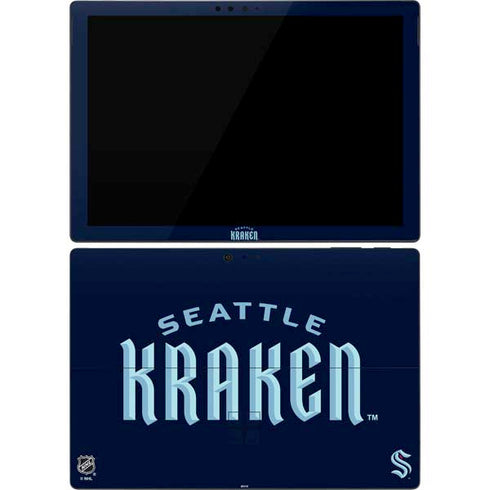NHL Seattle Kraken Script Surface Pro 7 Skin