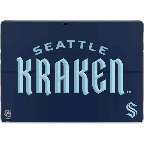 NHL Seattle Kraken Script Surface Pro 8 Skin