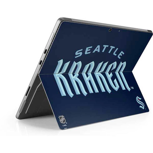 NHL Seattle Kraken Script Surface Pro 8 Skin