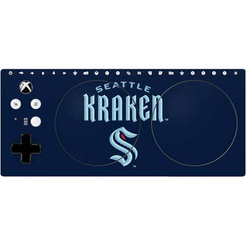NHL Seattle Kraken Script Xbox Adaptive Controller Skin