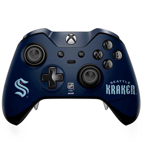 NHL Seattle Kraken Script Xbox One Elite Controller Skin