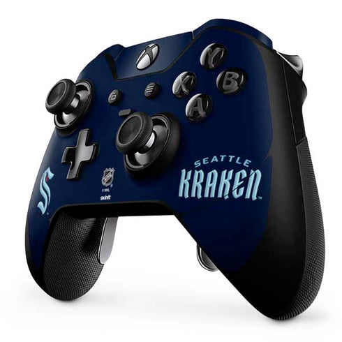 NHL Seattle Kraken Script Xbox One Elite Controller Skin