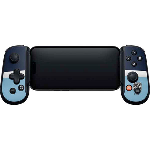 NHL Seattle Kraken Striped Backbone One for iPhone Game Controller Skin