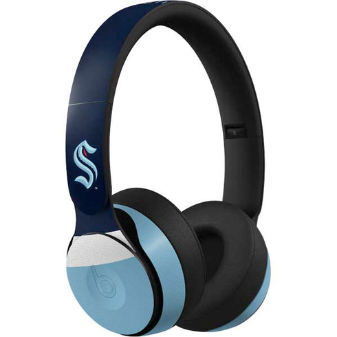 NHL Seattle Kraken Striped Beats Solo Pro Skin