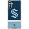 NHL Seattle Kraken Striped Galaxy A13 5G Clear Case