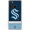 NHL Seattle Kraken Striped Galaxy A21 Clear Case