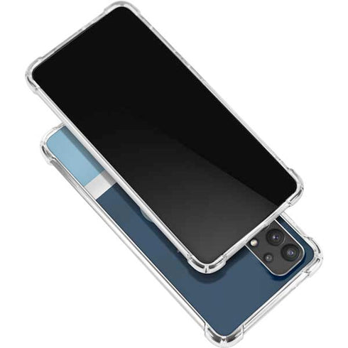 NHL Seattle Kraken Striped Galaxy A32 5G Clear Case