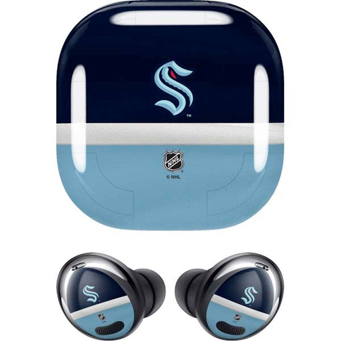 NHL Seattle Kraken Striped Galaxy Buds Pro Skin