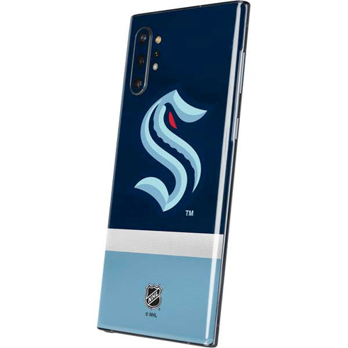NHL Seattle Kraken Striped Galaxy Note 10 Plus Skin