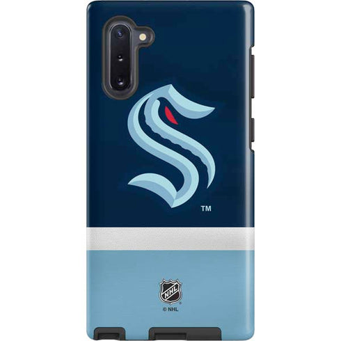 NHL Seattle Kraken Striped Galaxy Note 10 Pro Case