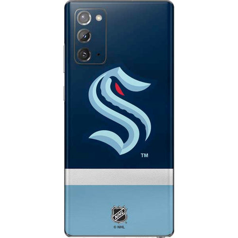NHL Seattle Kraken Striped Galaxy Note20 5G Skin