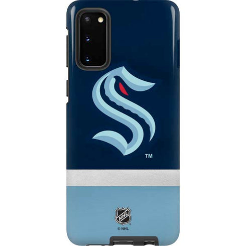 NHL Seattle Kraken Striped Galaxy S20 Pro Case